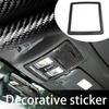 REAL Carbon Fiber Roof Front Reading Light Frame Trim For Dodge Challenger 2015+