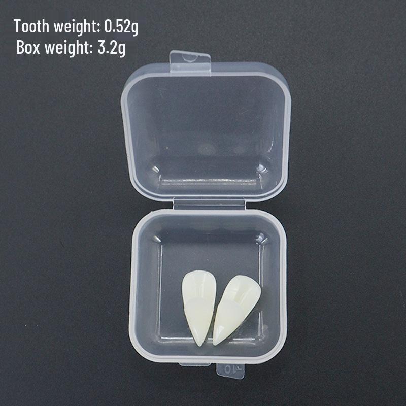 Vampire Fangs Resin Cosplay Teeth for Halloween and Fairy Role-Playing Makeup