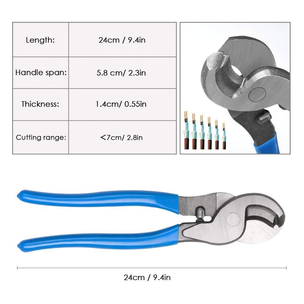 HX-50B Cable Crimping Tool Terminals Crimper Plier Car Auto Copper Ring Terminal Wire Crimp Terminals Soldered Connectors Kit