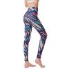New printed yoga nine-point pants women's tight high waist hip lift running fitness pants