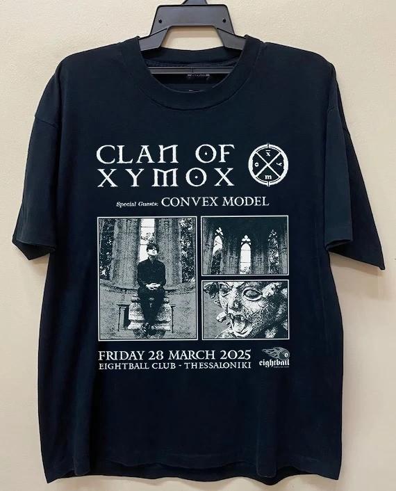 The Legends Return Clan of Xymox Band Tour 2025 T Shirt Full Size S-5XL MZ137 Unisex T-Shirt XXXXL