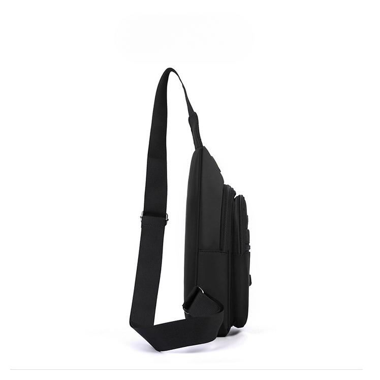 Men's Chest Bag 2024 New Casual Fashion Shoulder Bag Male Hand Crossbody Korean Cycling Backpack
