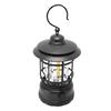 Vintage Camping Lantern IPX4 Waterproof Eye   USB Re Able Decorative Portable COB Tent Lamp with Hook