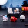 Halloween Ghost Decoration Skull Pumpkin Angel Candle Ghost Action Figure Hand Micro Landscape Desktop Resin Decoration