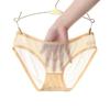 Low-Rise Transparent Mesh Triangle Panties - Hot & Sexy Japanese Cute Women's Underwear, New Seamless European & American Style (1533)