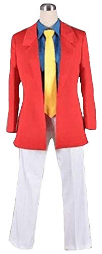 [Housaku Co., Ltd.] The Great Thief Series: The Third Generation Phantom Thief Cosplay Costume, 2nd Edition, Red Jacket, Adult Suit Set, Men s, Event,