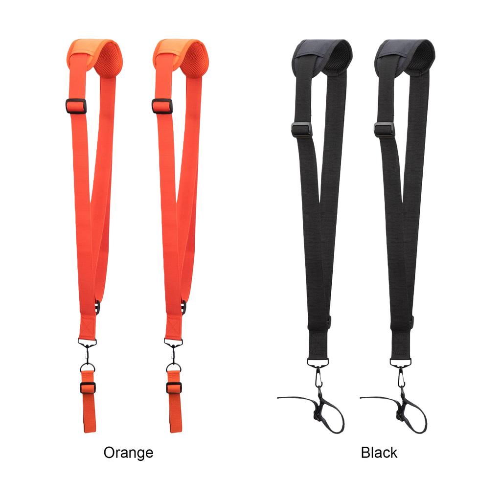 2pcs Adjustable Simple Side Back Shoulder Strap Universal Trimmer Shoulder Strap for Lawn Mower and Brush Cutter