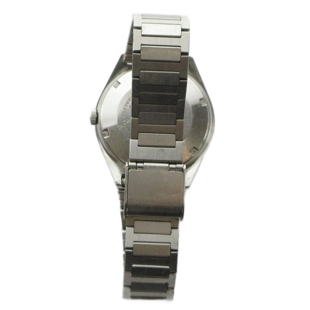 SEIKO ACTUS Automatic Watch with Cut 21 Silver Tone 6306-8040 Day/ Date Calendar, Glass, Jewels
