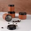 Portable Mini Coffee Bean Storage jar Aluminum Alloy Coffee Powder Sealed Tank Outdoor camping Coffee bean Tea Storage Container