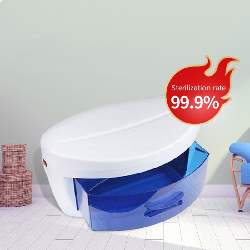 UV Sterilisatiekast UV Desinfectiekast voor Nagelstudio Schoonheidssalon Apparatuur met 10.000 Uur UV Lamp Levensduur