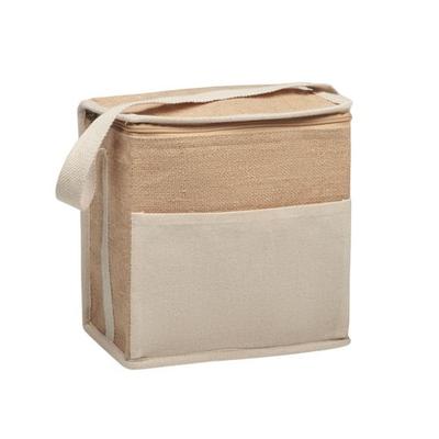 MidOcean 3L Jute Canvas Cooler Bag