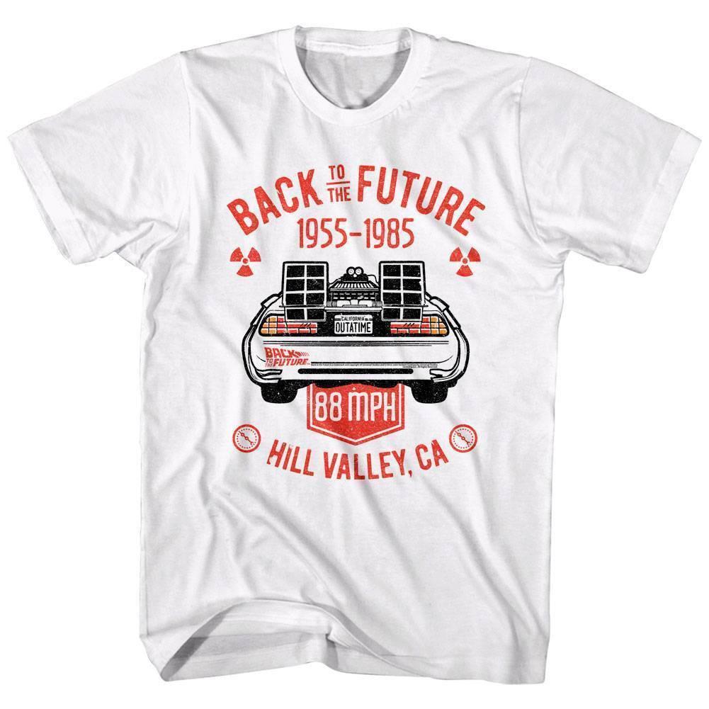 Back to The Future Hill Valley 1985 Men T Shirt M