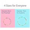 LED Colorful Fitness Circle Sport Hoop Loose Weight Home Indoor Removable Multi-Color Sports Hoop Gym Fitness Equipments