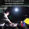 Mini LED Taschenlampe Schlüsselanhänger Licht USB Wiederaufladbare Taschenlampe Arbeitslicht Multifunktionale Tragbare COB 90 ° Drehung Campinglaterne 1000LM Flutlicht