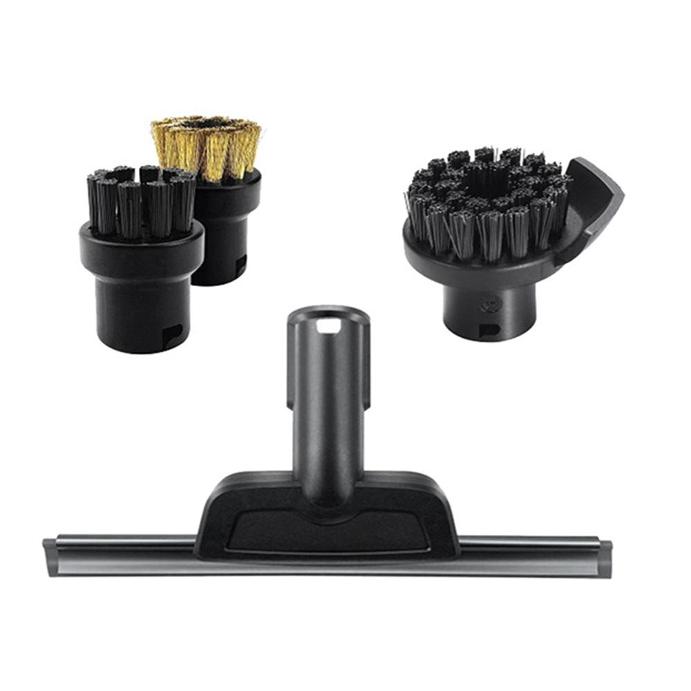Kärcher SC Series Steam Accessories Set: Includes Small Round Brush, Copper Brush, Floor Nozzle