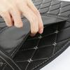 PU Leather Car Seat Back Pad With Storage Bag Anti-kick Mat For Opel Vauxhall Astra J K Crossland X Grandland Insignia B Zafira wb3
