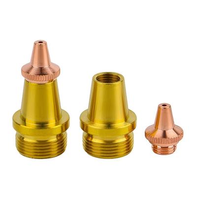 M16 CQWY Laser Welding Nozzle Red Copper Thickened Welding Torch Handheld Laser Nozzle for WEIYE Head Parts