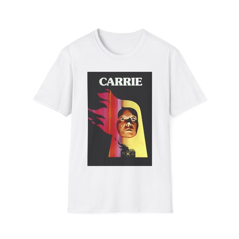 

1976 spanish movie poster for carrie tshirt 4XL