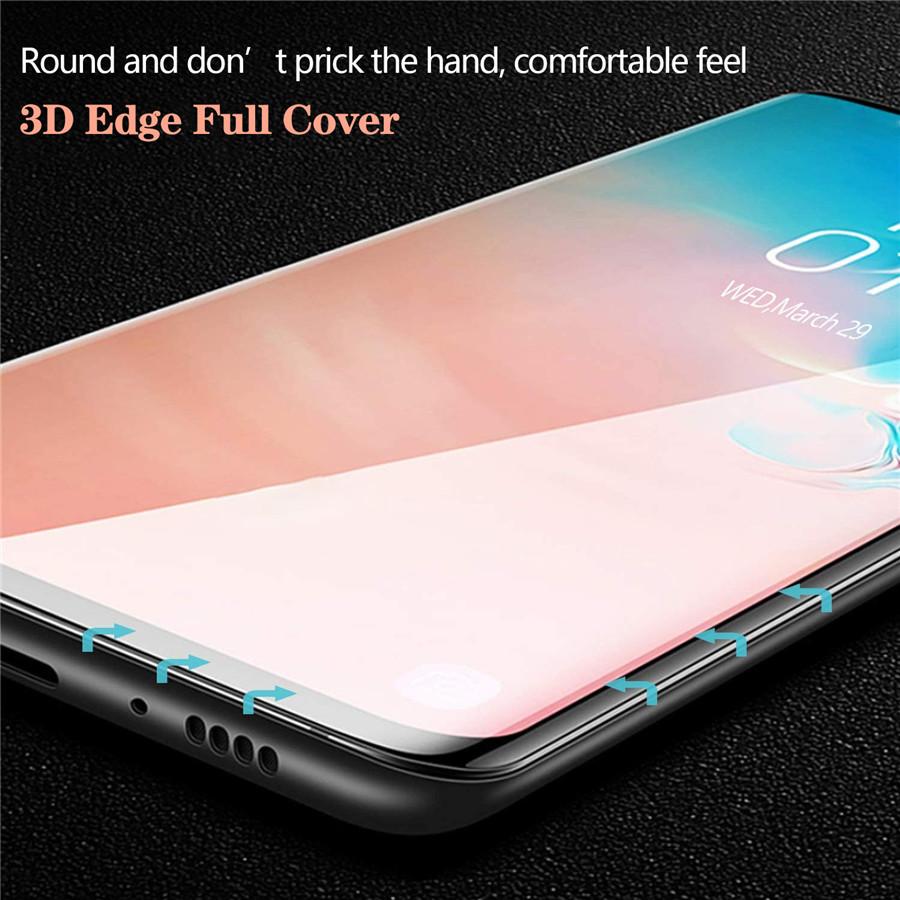 For LG Velvet 5G Caseswill 3D Curved Edge Tempered Glass Film Screen Protector