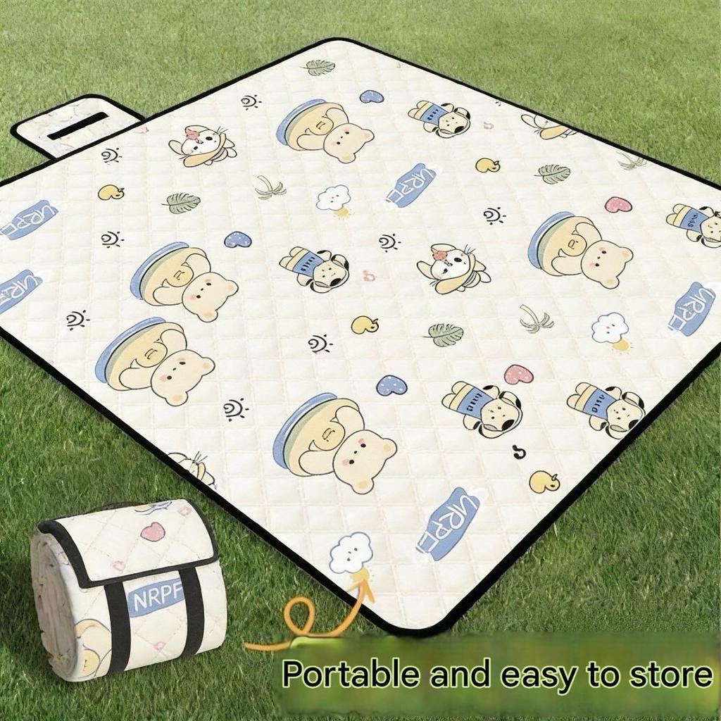 Picnic mat, moisture-proof mat, thickened, waterproof, portable, foldable outdoor spring outing tent camping mat
