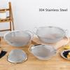 Large Strainer Basket Fine Mesh Food Filter Drainer New Juice Rice Flour Sieve  Cooking Utensil
