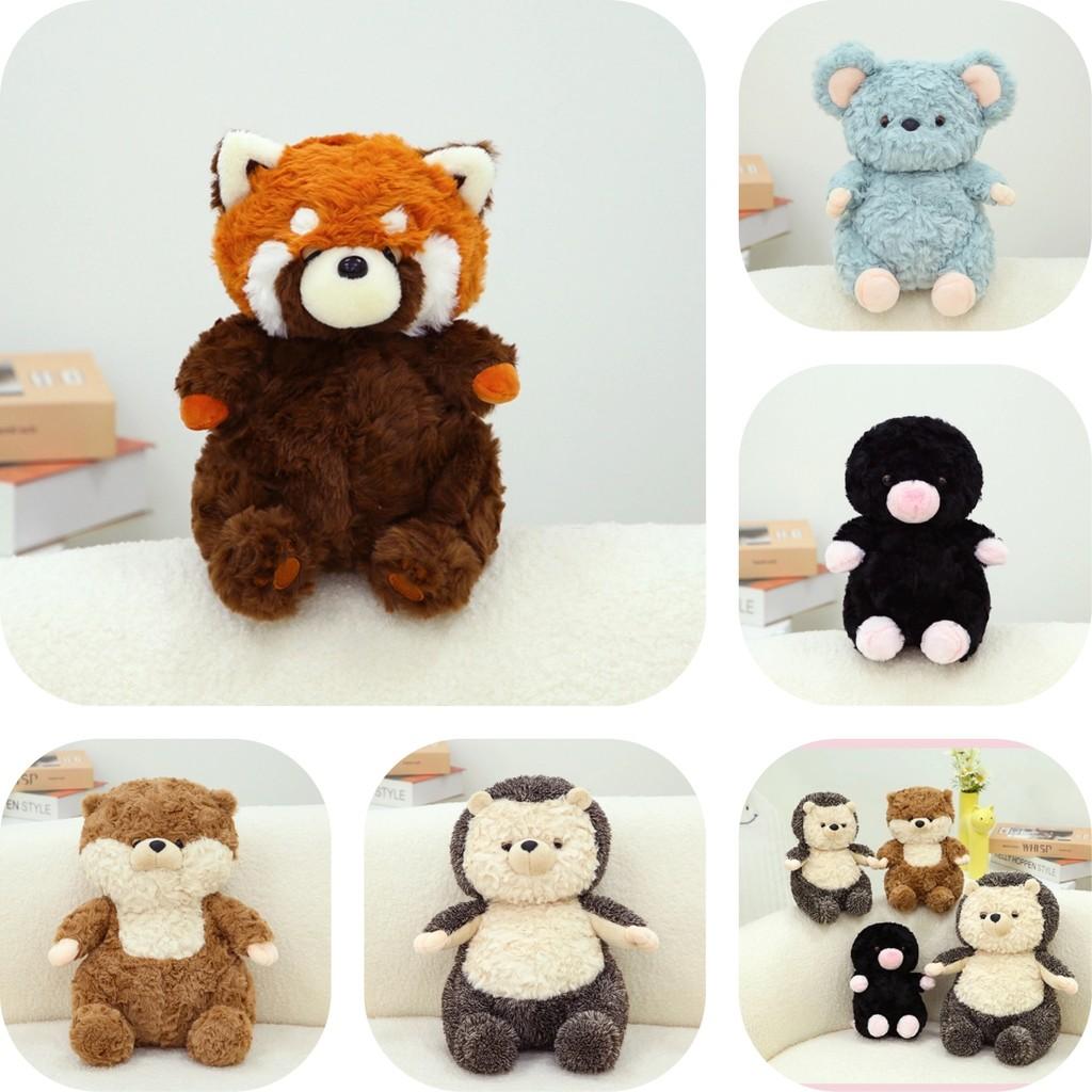 Lesser Panda Plush Toys Cartoon Stuffed Dolls Room Decorations Kid Xmas Gifts