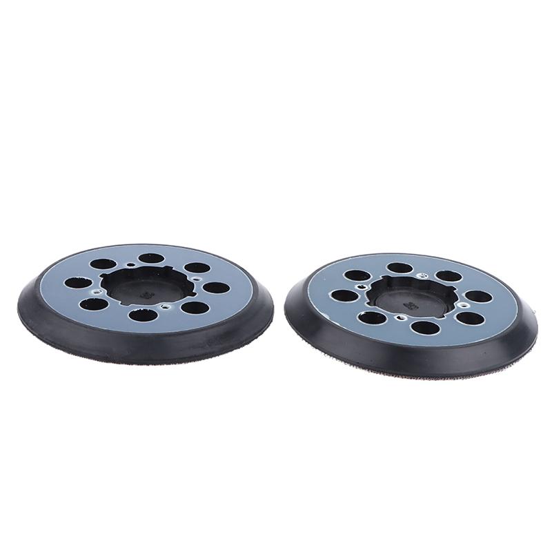 5-Inch 8-Hole Hook Loop Backing Pad for Orbital Sander, Compatible with Electric Polishers & Grinding Discs