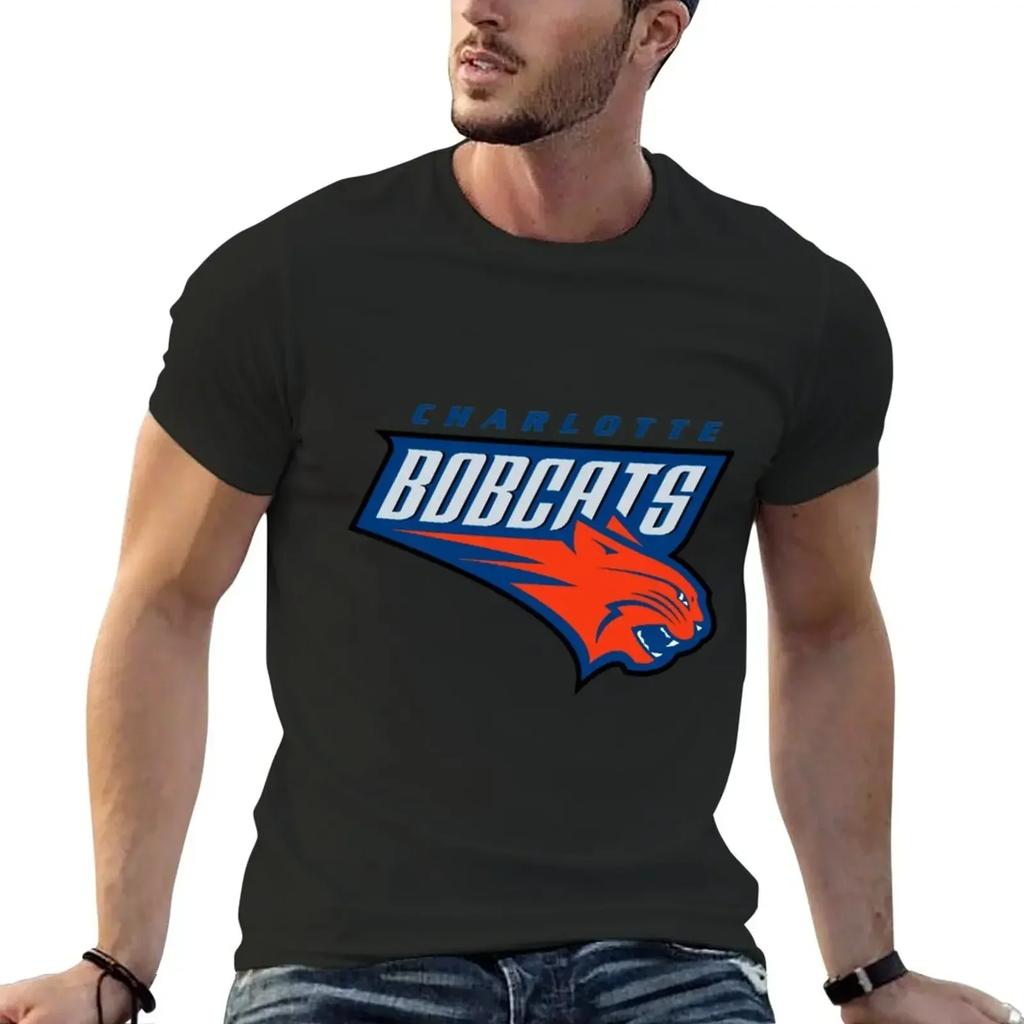 Bobcats merch T-Shirt sweat funnys Aesthetic clothing plain white t shirts