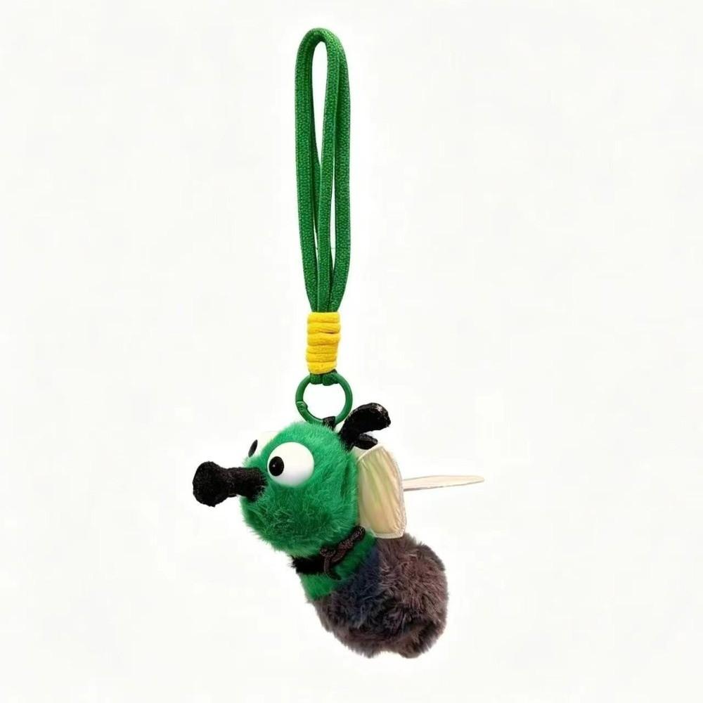 Firefly Plush Backpack Charm Small Pendant Stuffed Animal Pendant Daily Decoration