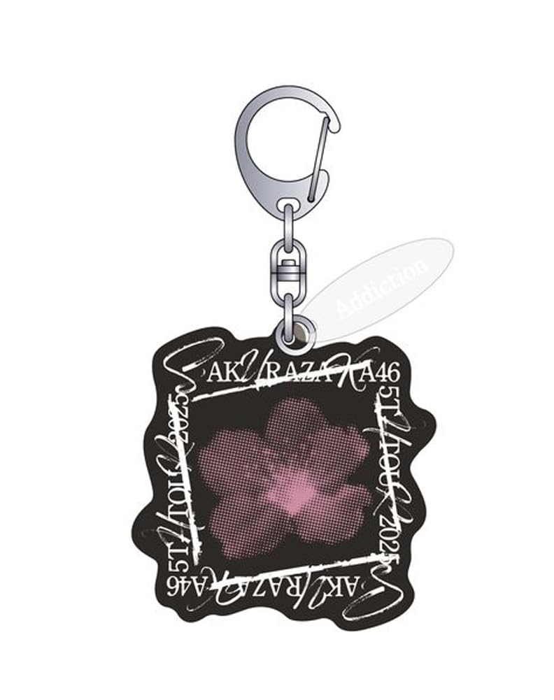 Acrylic Keychain 5th TOUR 2025 [Sakurazaka46] (Black)