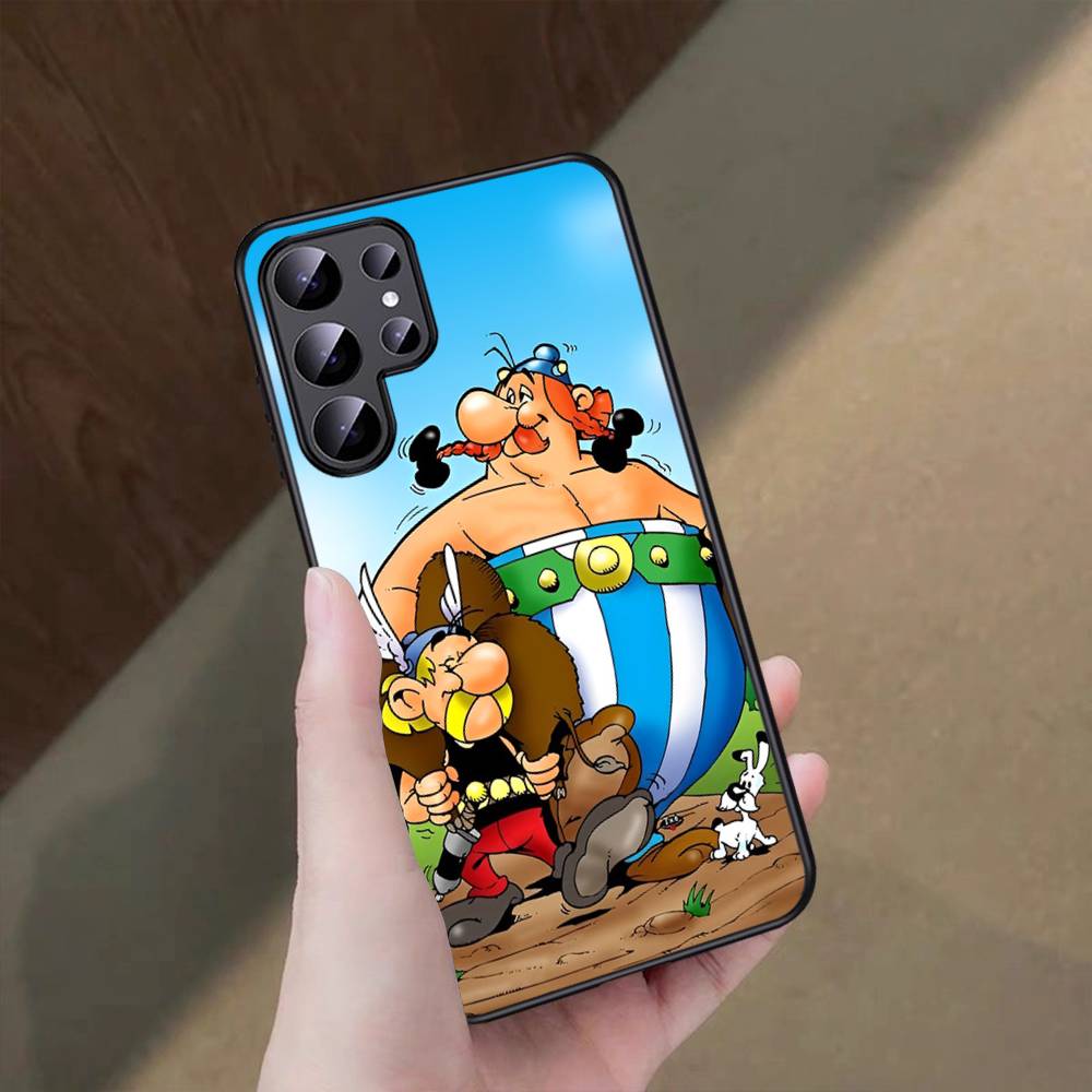 

Asterix O-Obelixs Phone Case For Samsung S 24 fe 25 Ultra plus 20 lite 21 30 22 23 24 22 Ultra 5G Fundas Samsung S30 plus 5G