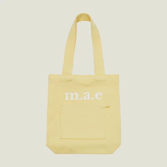 m.a.e Our logo Bag _ Lemon Yellow