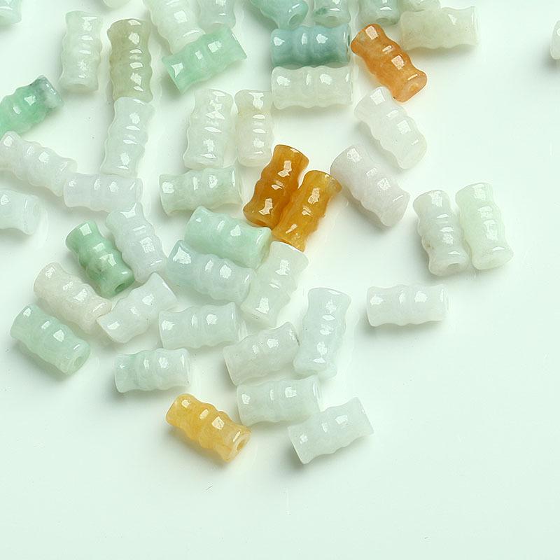 

Grade A Jade Bamboo Cylinder Car Hanging & Craft Materials