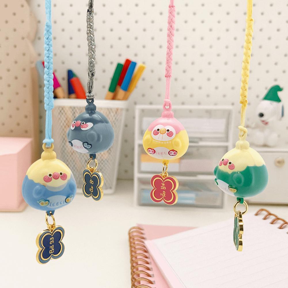 Cartoon Series Bell Amulet Pendant Bell Design Bell Bird Pendant Bell Amulet Keychain  Gift Giving