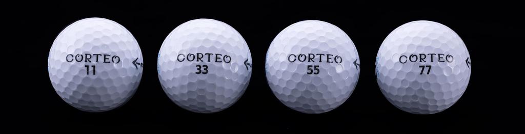 Muziik Corteo 39 PLUS Golf Ball 1 Dozen White Head Speed 39 or Less (Plus)