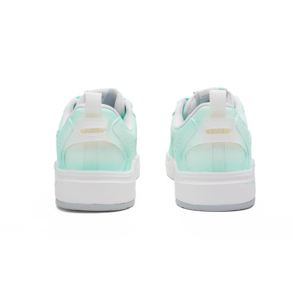 Li Ning Original Era Synthetic Leather Slip Resistant Abrasion Resistant Low top Skateboard Shoes Men's White AGCU337-3(Team240-)