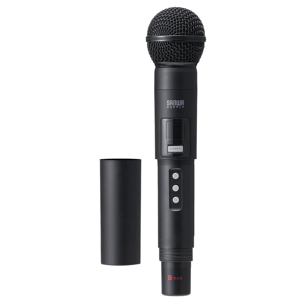 SANWA DIRECT Wireless Microphone Replacement 400-SP113WHMB Type B