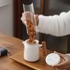 Suet Jade Porcelain Portable Travel Tea Set Small Set, One Pot Four Cups Brewing Teapot Tea Cup Kuaike Cup Kung Fu Tea Set