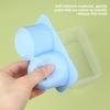 Large Round Ice Cube Tray With Lid, 2 Cavity Silicone Ice Mold, Household Big Ice Making Container Freezing Tool