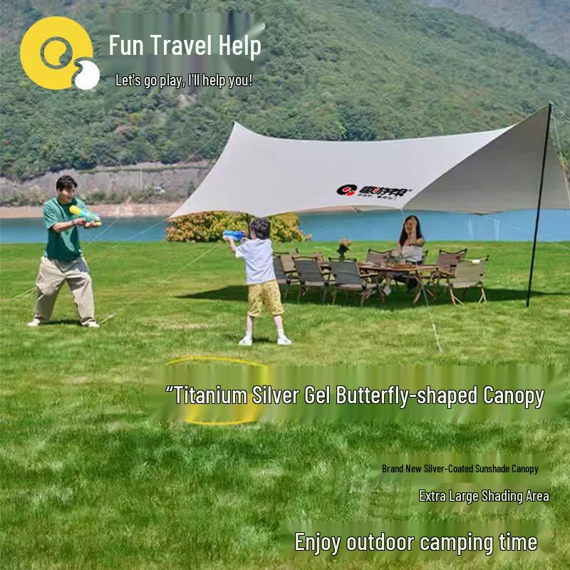 Quyoubang Light Luxury Octagonal Butterfly Canopy