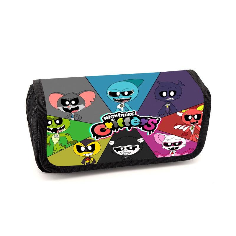 Nightmare Small Animal Pencil Case Animation Peripheral Storage Bag Stationery Pencil Case
