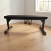 Flat Weight Bench Stable Fitness Equipment Easy to Clean for Home Gym