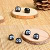 YUWENW Miniature Set of Cute Resin Tank Miniature Figurines for Car Micro Landscape Garden Moss Terrarium Miniature Miniature Micro Black Figurines,