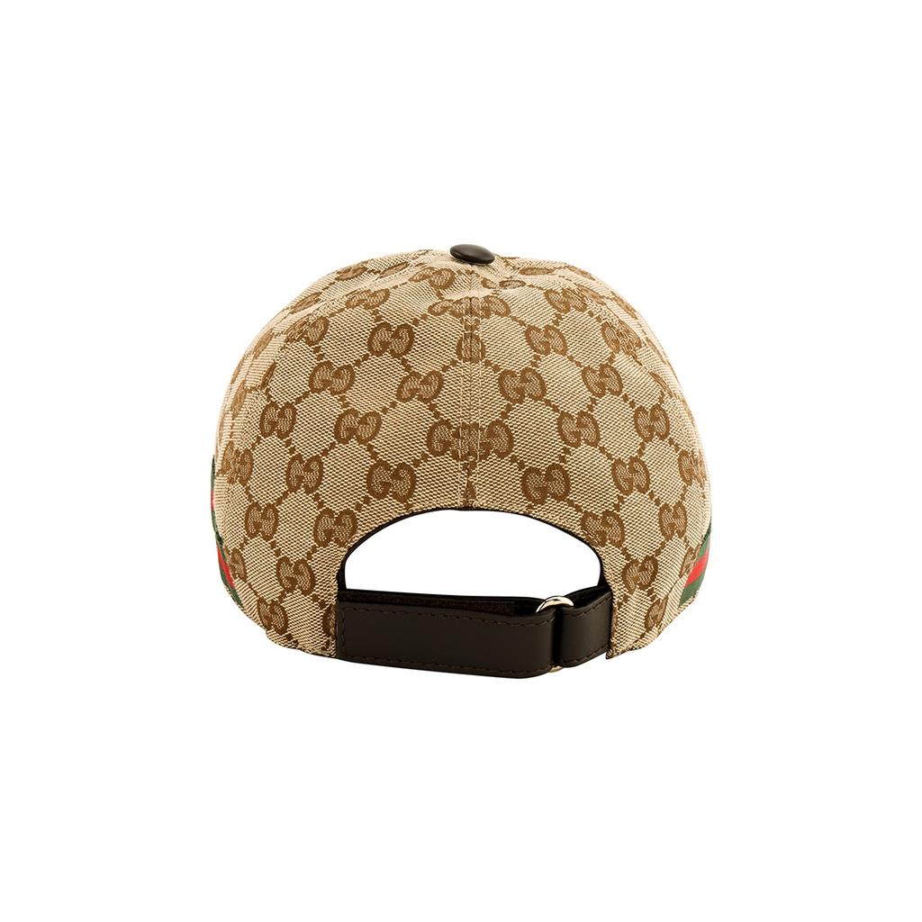 Gucci Original GG Canvas Baseball Hat With Web 'Original GG' Men's 200035-KQWBG-9791