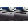 Gloss Black Interior Door Air Outlet Vent 2PCS Trim For Ford Mustang 2015-