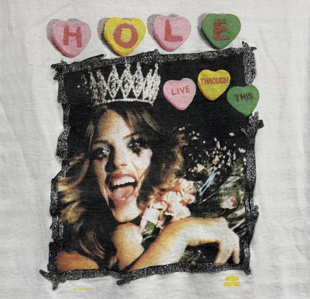 Popular Hole Band Courtney Love Gift Family All Size Tee S8298 S