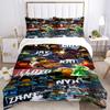 Lego Heroes Bedding 3 Piece Set HD Print Duvet Cover Pillowcases for Teens Adult Bedroom Decoration Christmas Gift