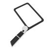 Folding Handheld Magnifying Glass 48 Light Chips 5X Magnification LED Reading Writing Magnifier