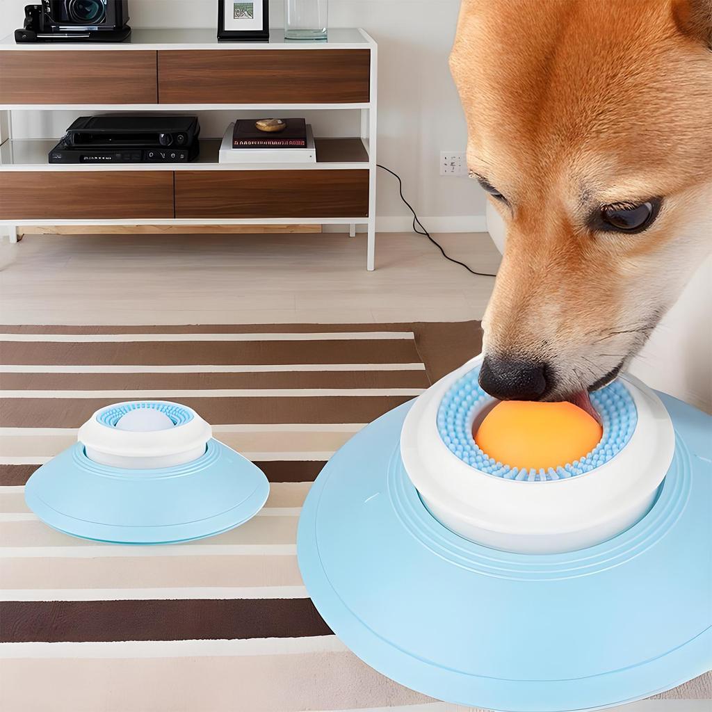 Dog Lick Toy Dog Licking Mat Non-Slip Treat Dispenser & Anxiety Relief Toy Mental Enrichment Feeder for Small Medium Large Dogs