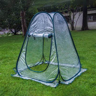 Garden Greenhouse Mini Plant Anti Freezing Insulation Cover Outdoor Flower Potted Sunny Room Rainproof PVC Pop-up Plant Tent
